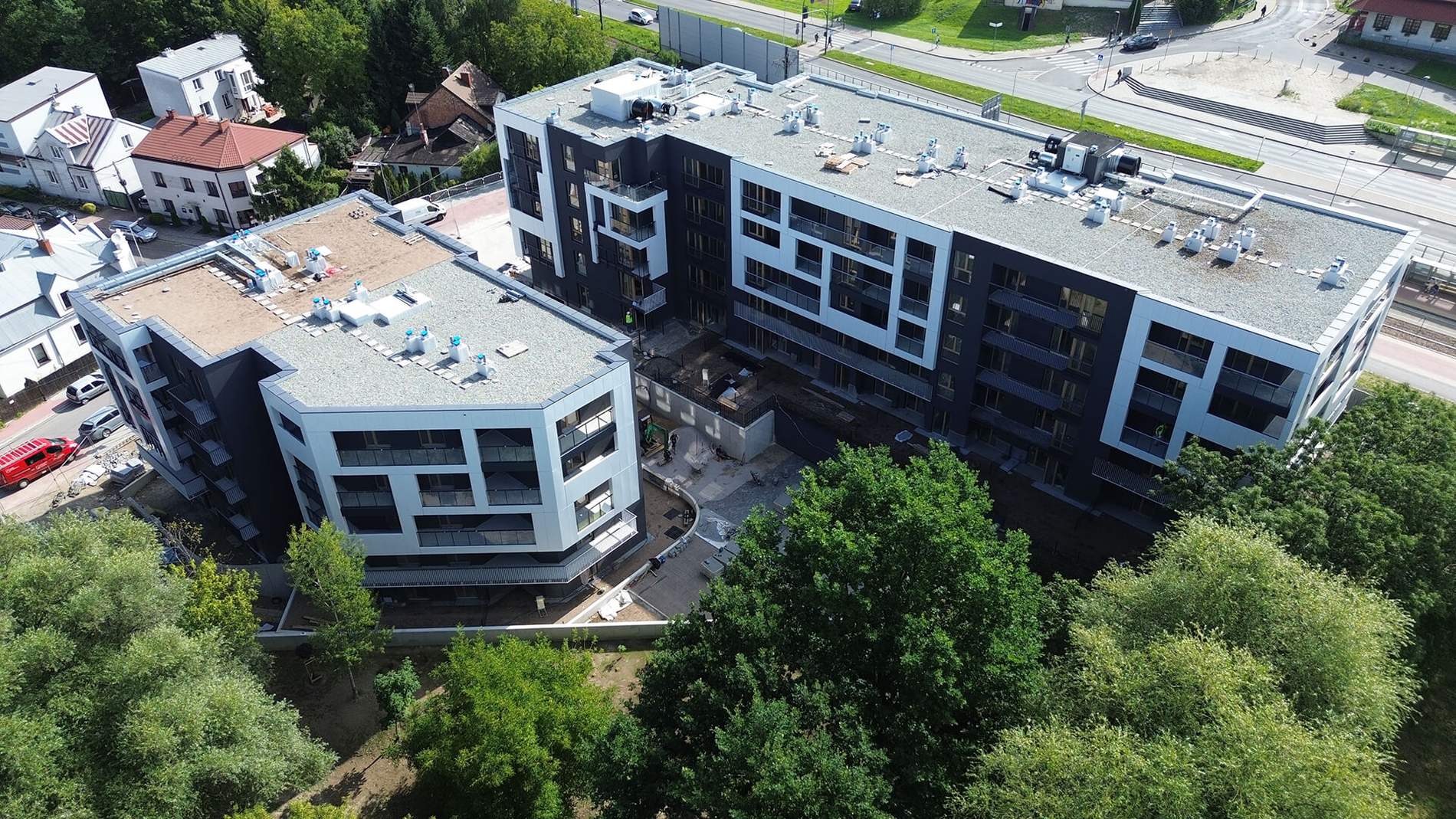 Postep pracy inwestycji Do Wilgi, Krakow:2