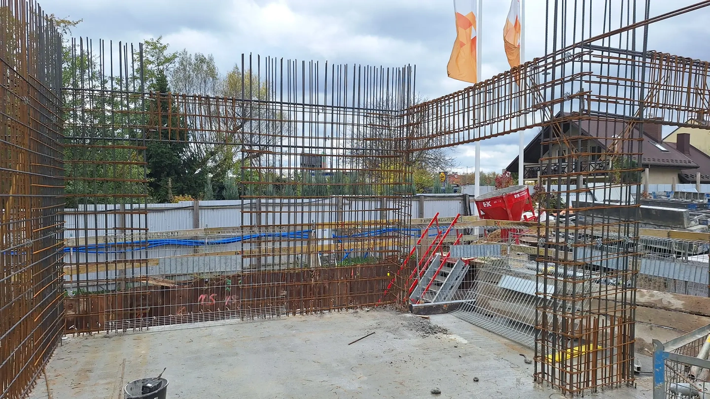 Postęp pracy inwestycji Takt Lirników, Krakow