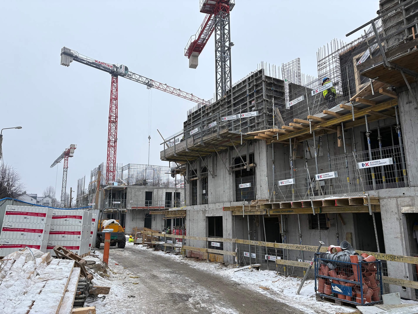 Postęp pracy inwestycji Takt Lirników, Kraków