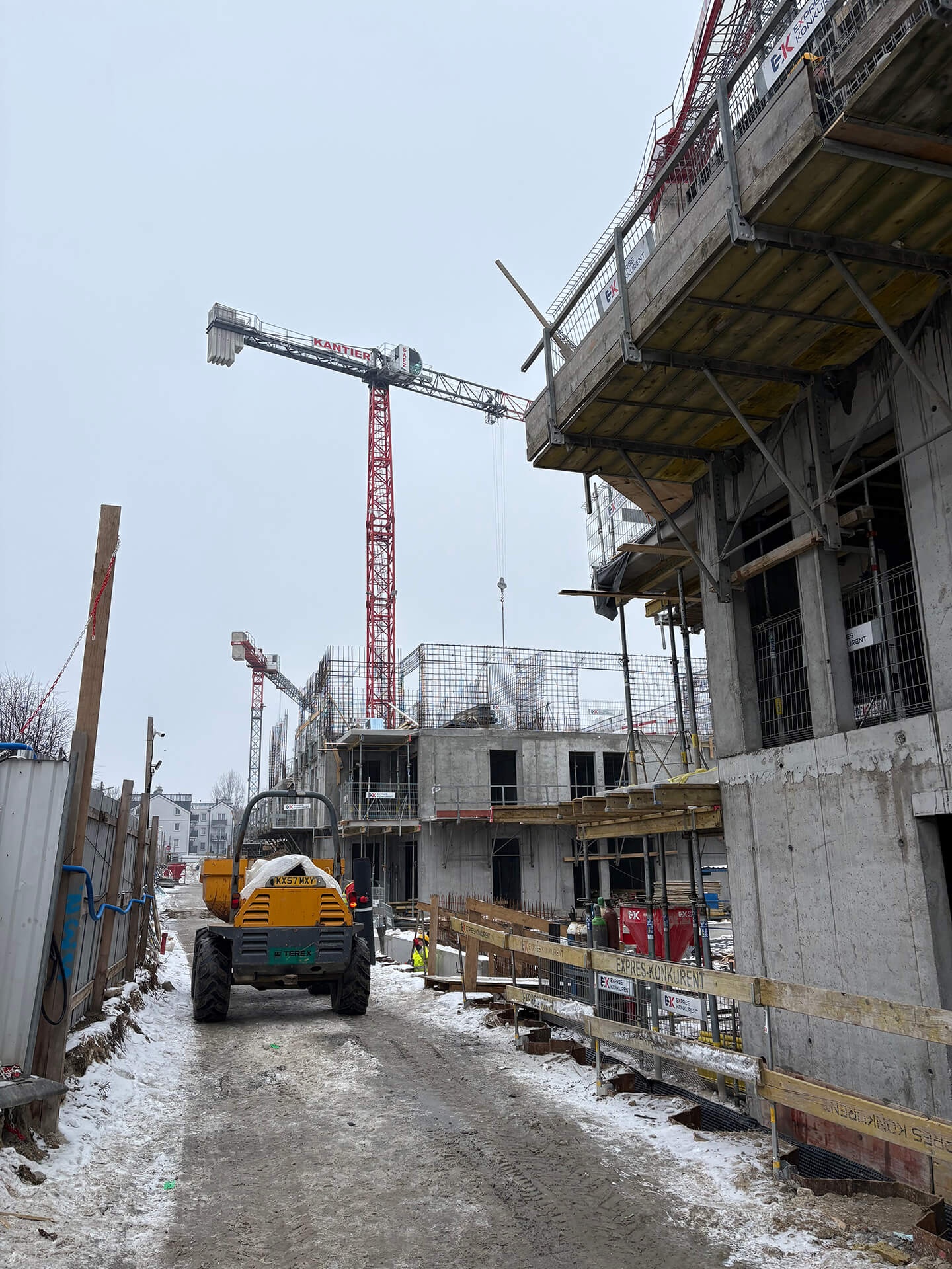 Postęp pracy inwestycji Takt Lirników, Kraków