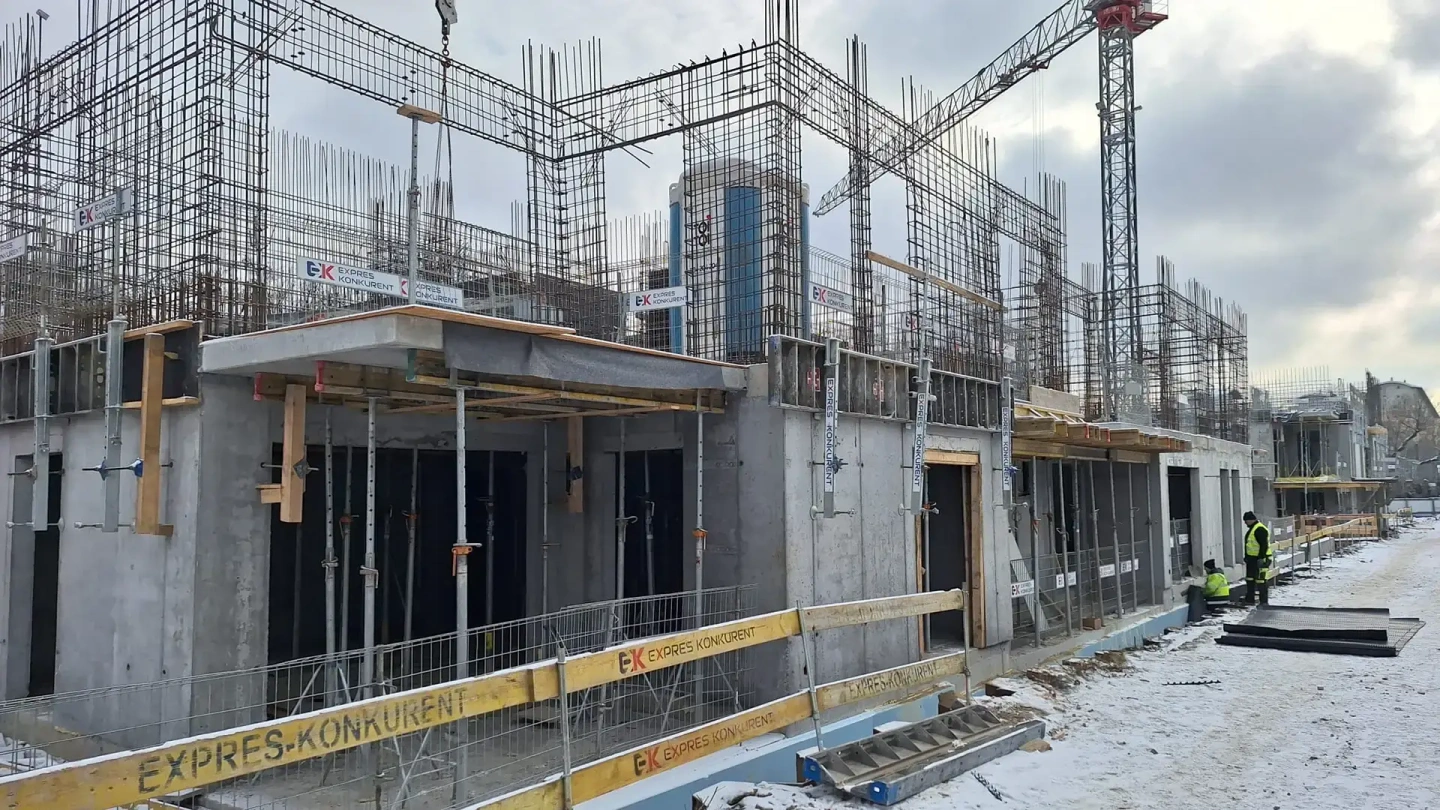 Postęp pracy inwestycji Takt Lirników, Kraków