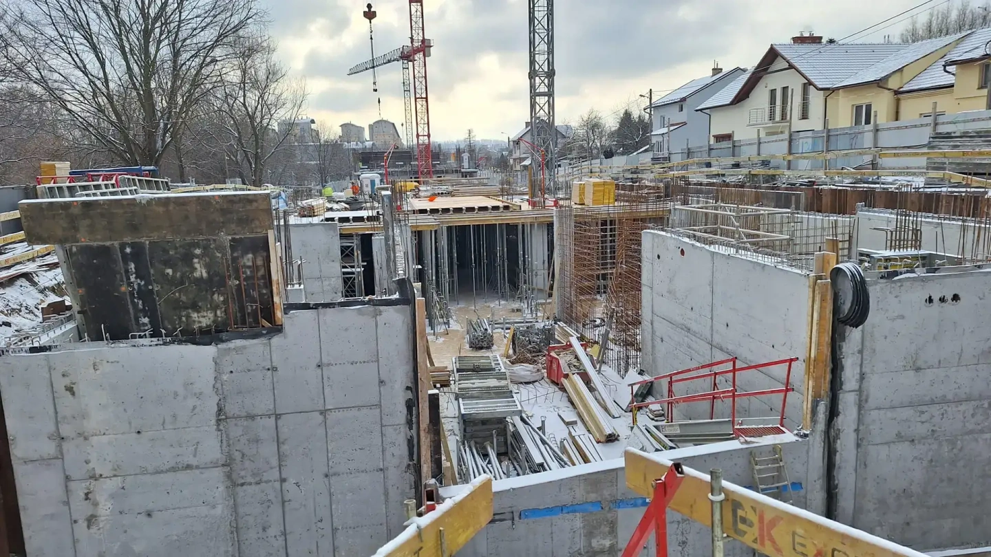Postęp pracy inwestycji Takt Lirników, Kraków
