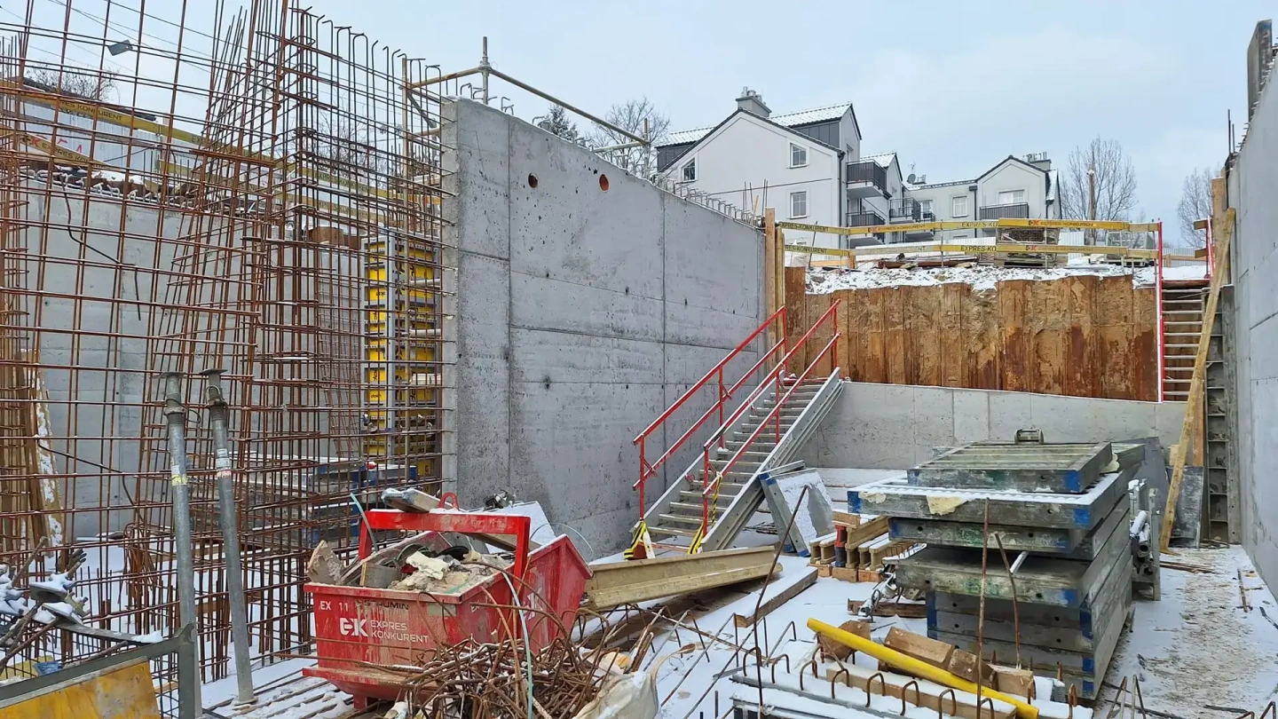 Postęp pracy inwestycji Takt Lirników, Kraków