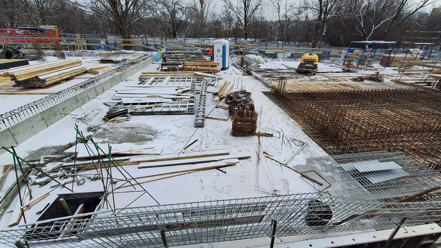 Postęp pracy inwestycji Takt Lirników, Kraków