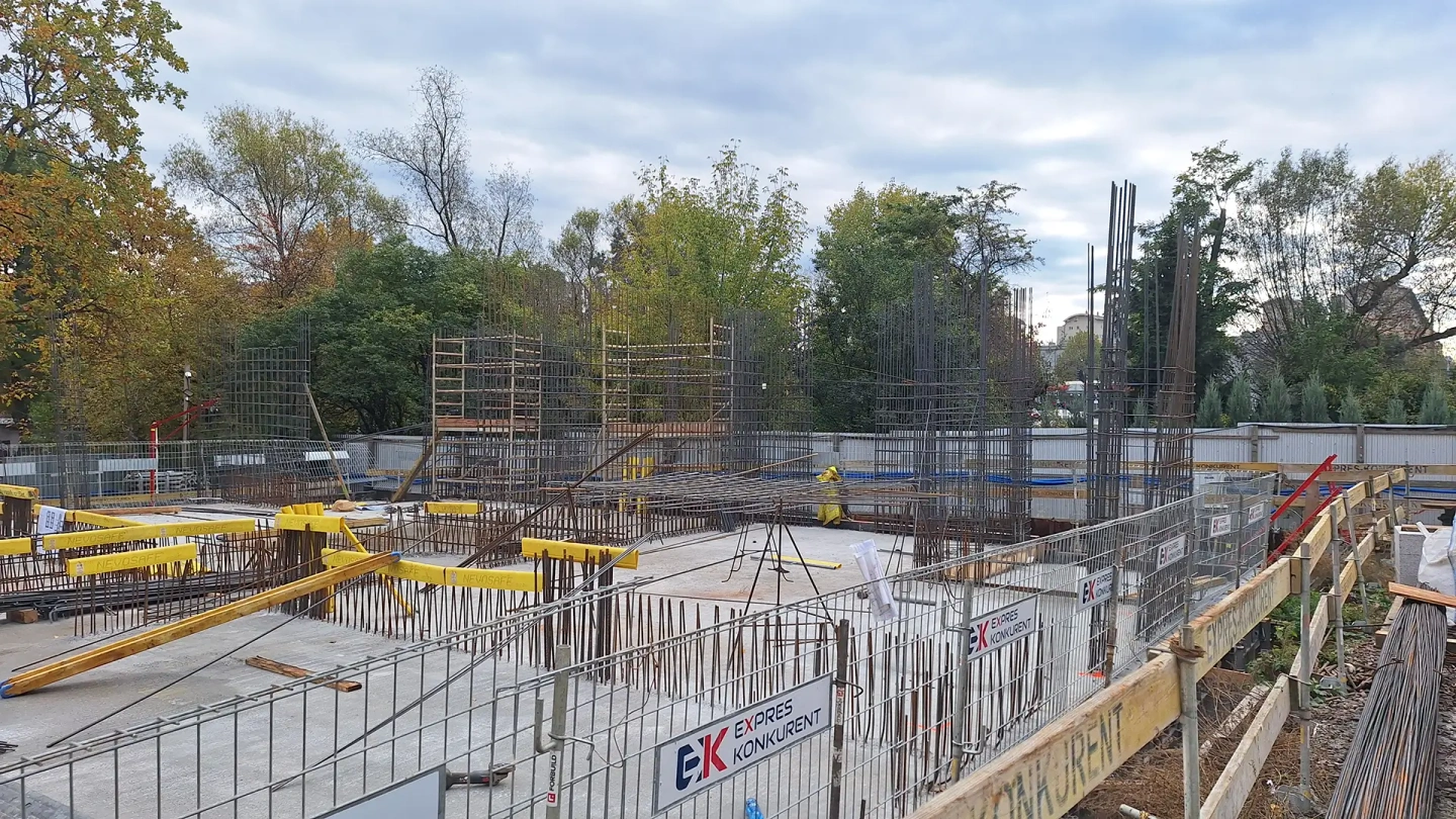 Postęp pracy inwestycji Takt Lirników, Krakow