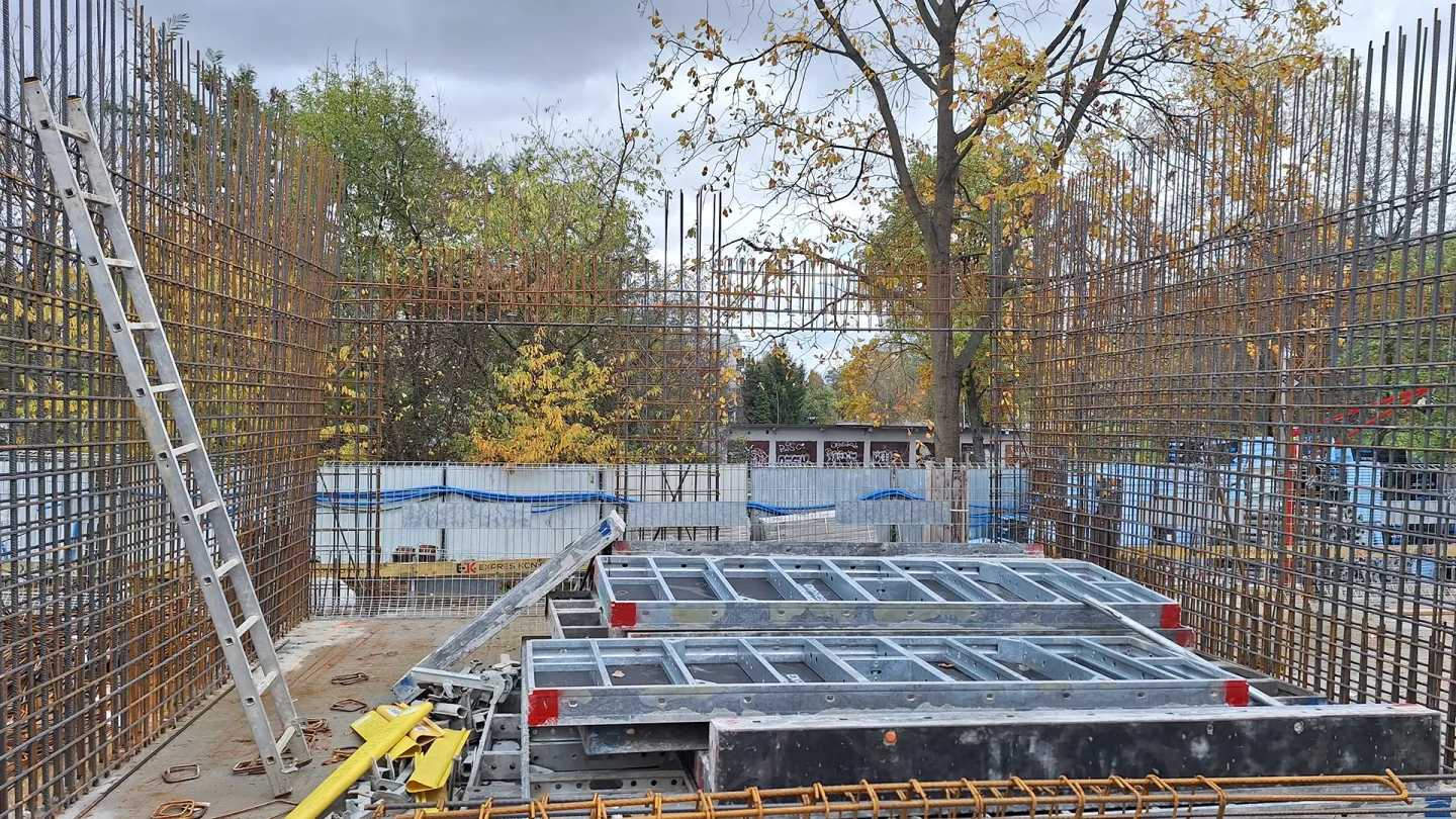 Postęp pracy inwestycji Takt Lirników, Krakow