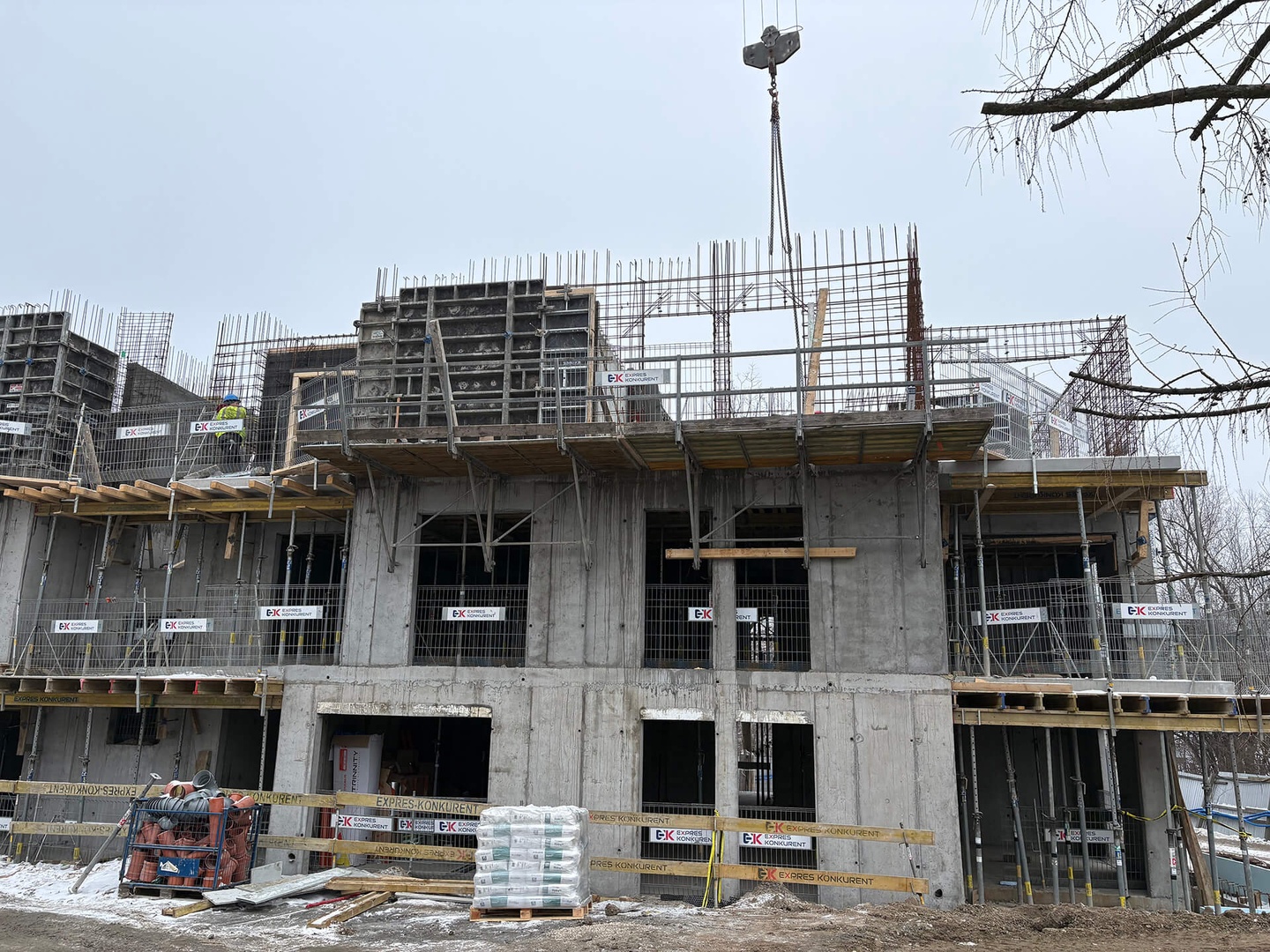 Postęp pracy inwestycji Takt Lirników, Kraków