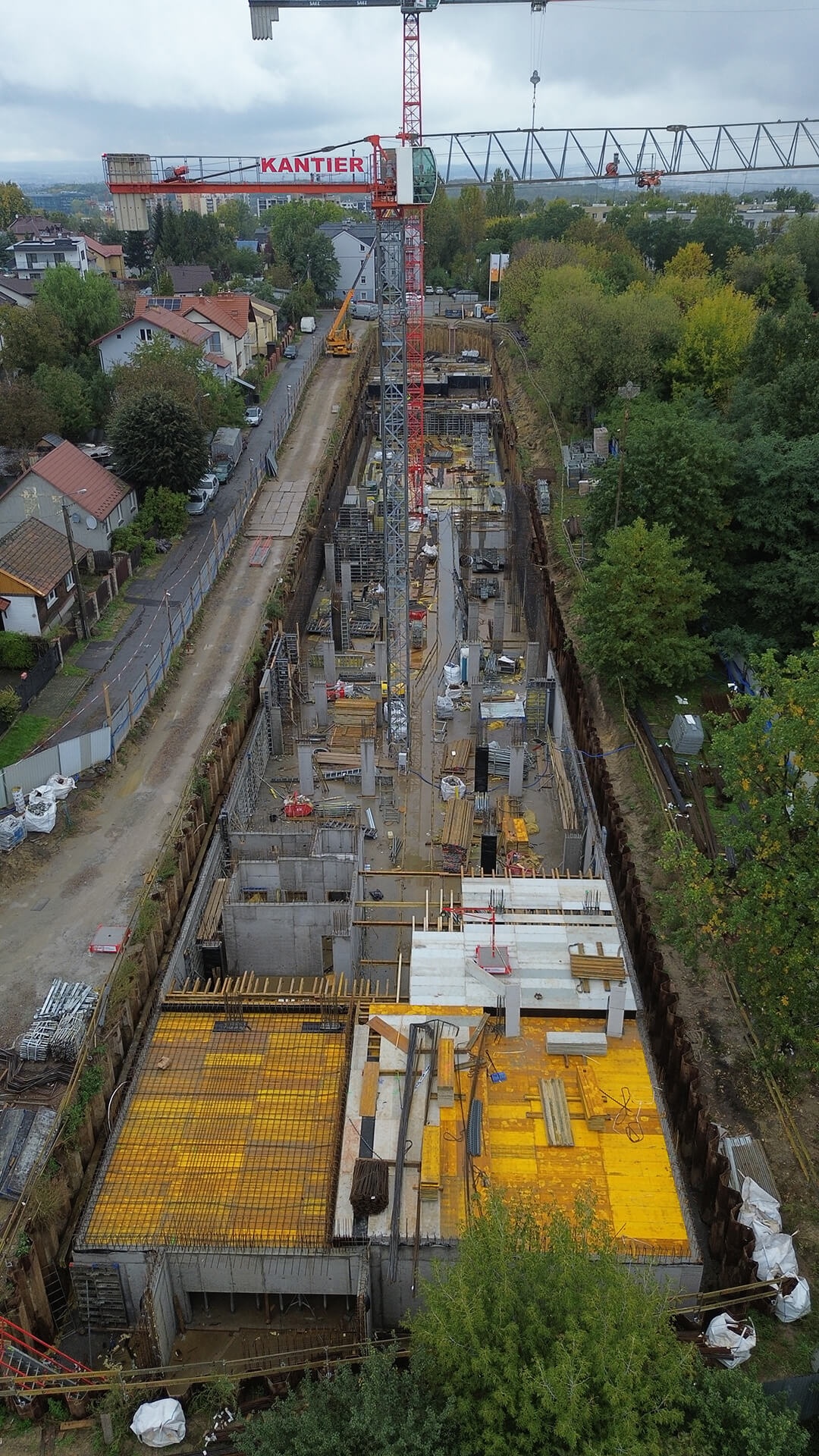 Postęp pracy inwestycji Takt Lirników, Kraków