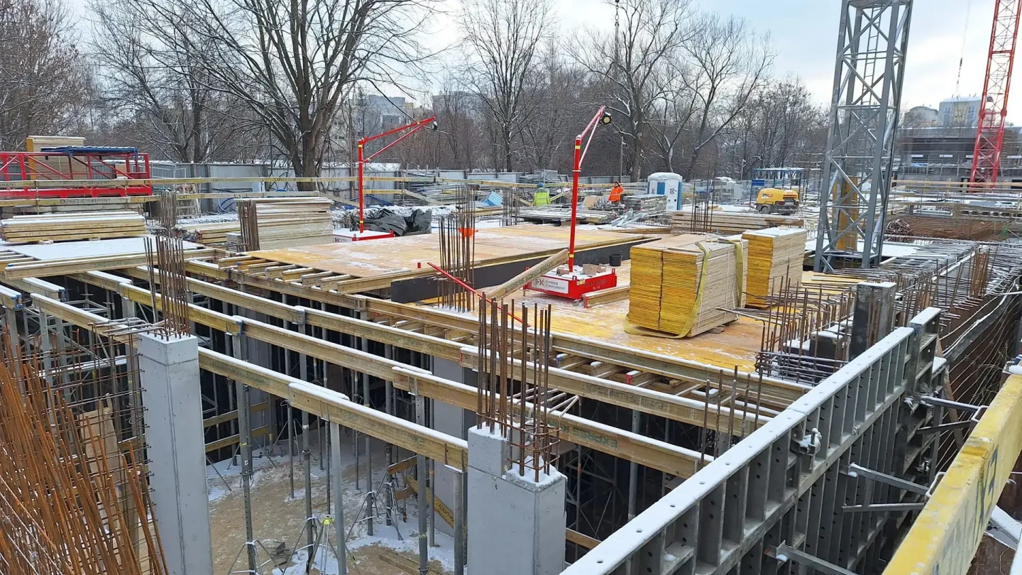 Postęp pracy inwestycji Takt Lirników, Kraków