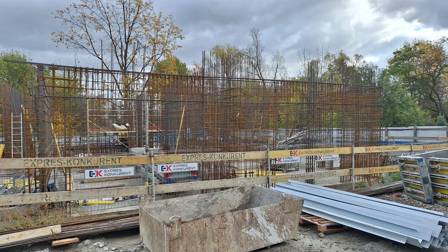 Postęp pracy inwestycji Takt Lirników, Krakow