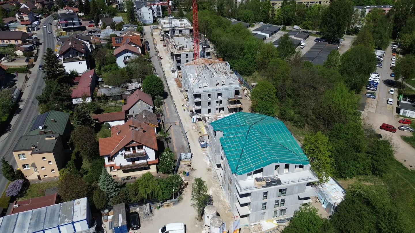 Postęp prac inwestycji Takt Lirników, Kraków