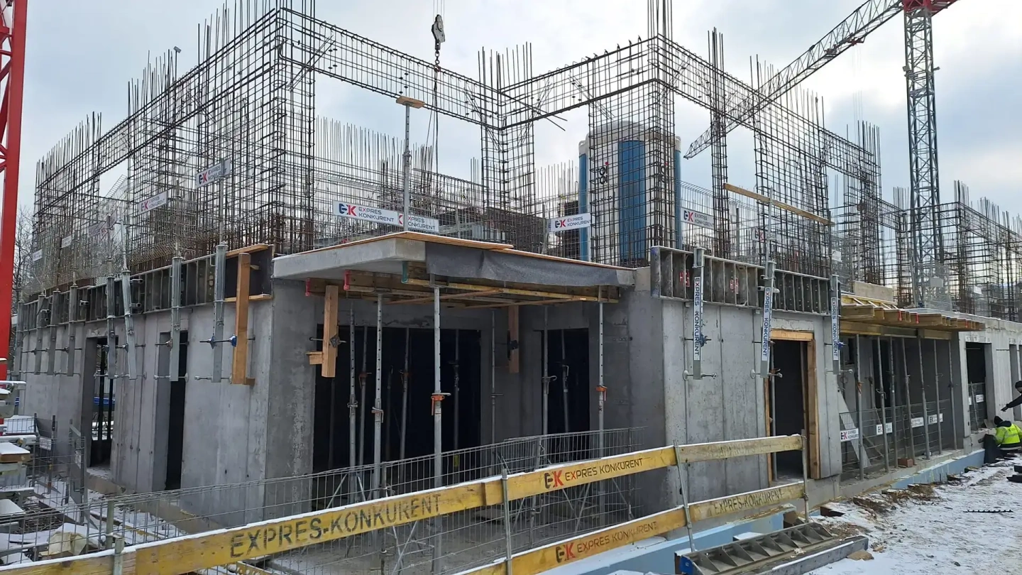 Postęp pracy inwestycji Takt Lirników, Kraków