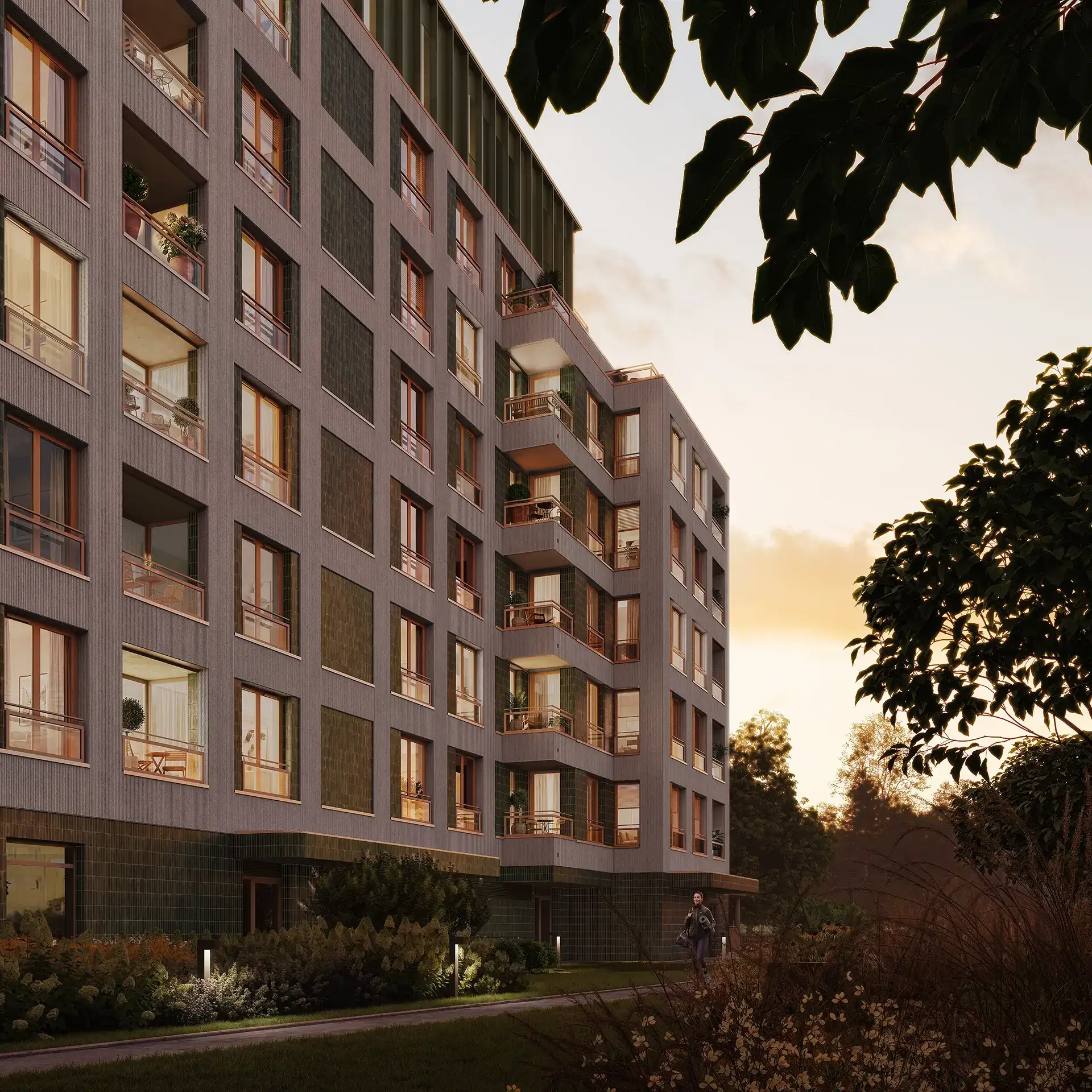 Budynek inwestycji Verdea Żoliborz, Warszawa