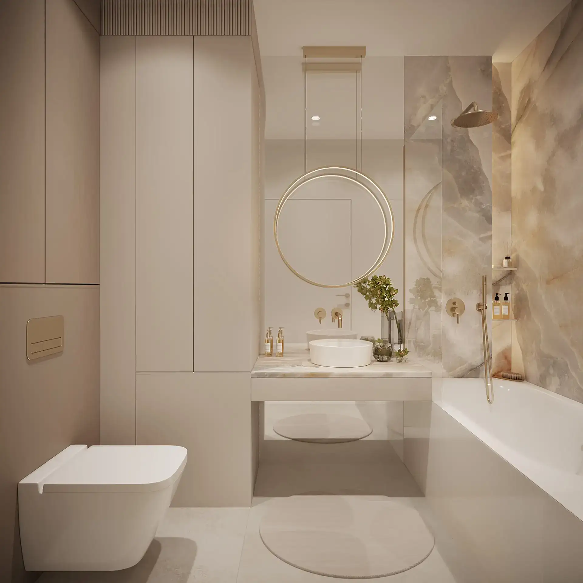 Łazienka w inwestycji Verdea Żoliborz, Warszawa