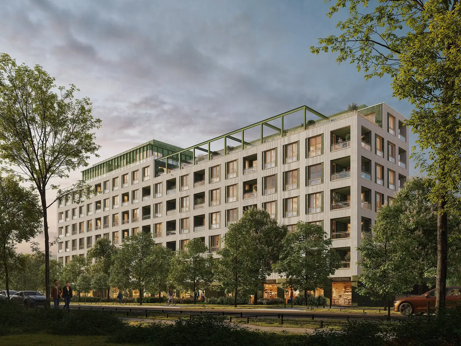 Budynek inwestycji Verdea Żoliborz, Warszawa