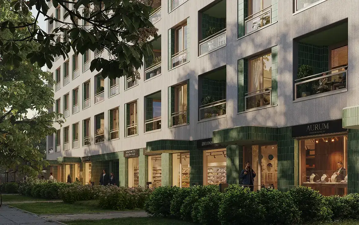 Budynek inwestycji Verdea Żoliborz, Warszawa