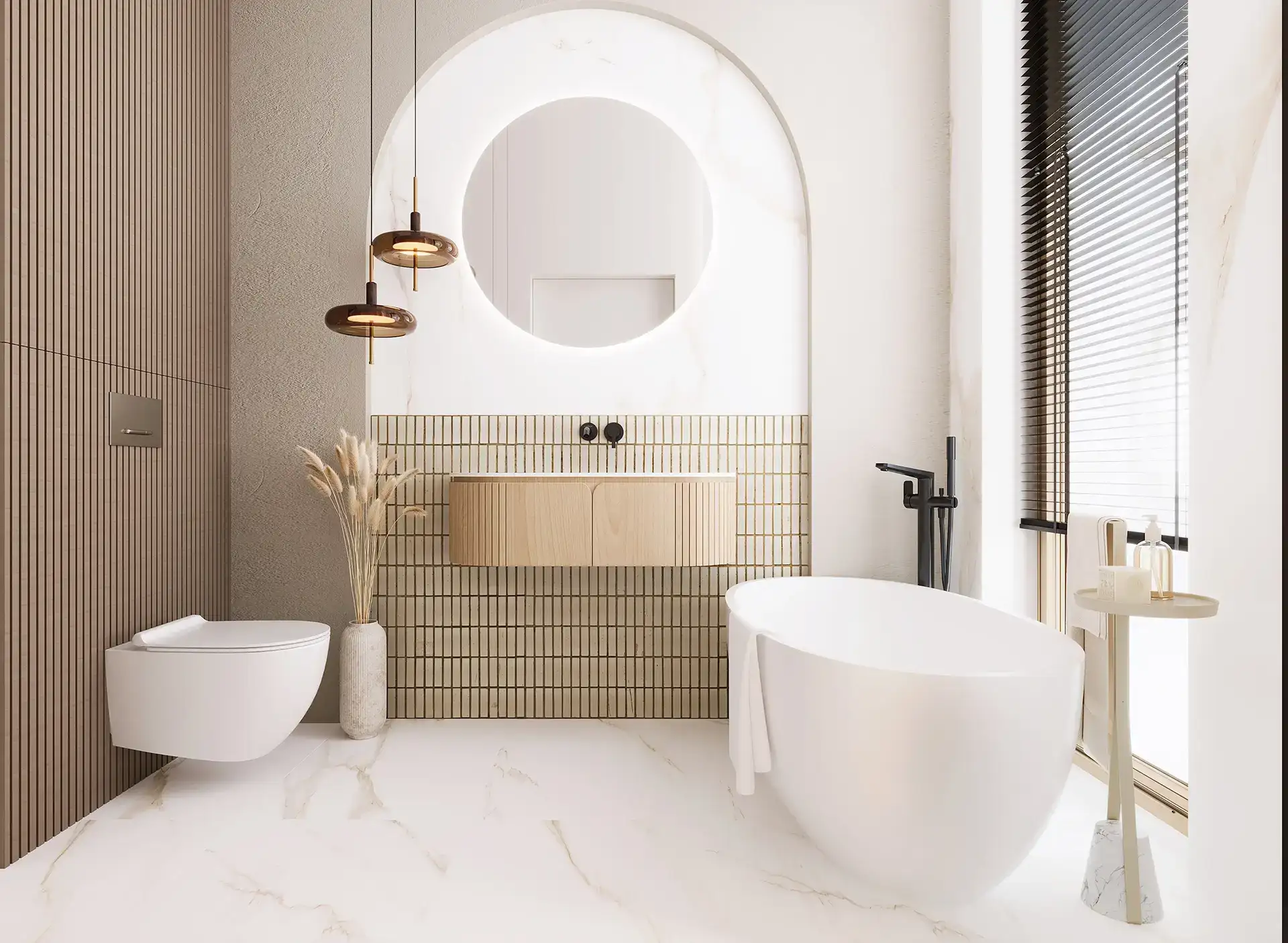 Łazienka w inwestycji Verdea Żoliborz, Warszawa