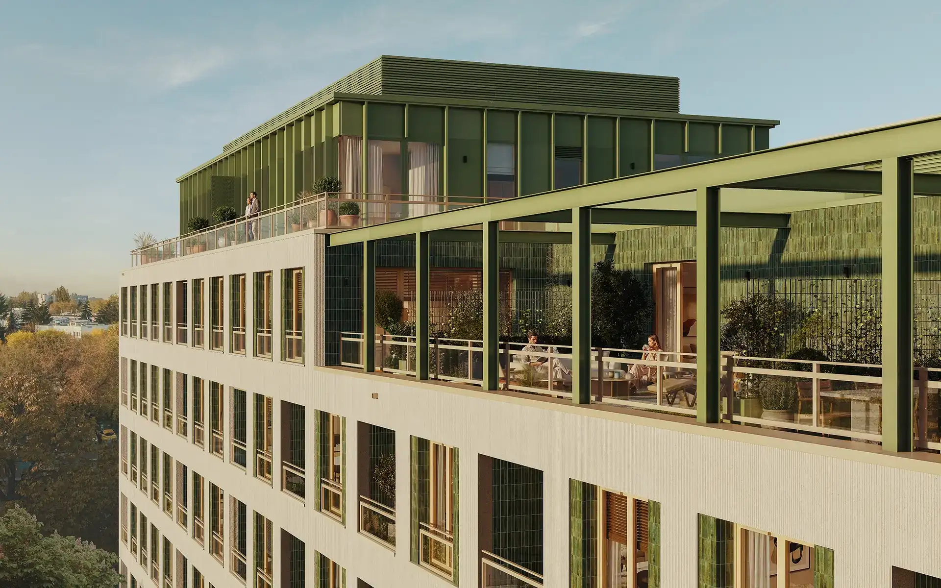 Budynek inwestycji Verdea  Żoliborz, Warszawa