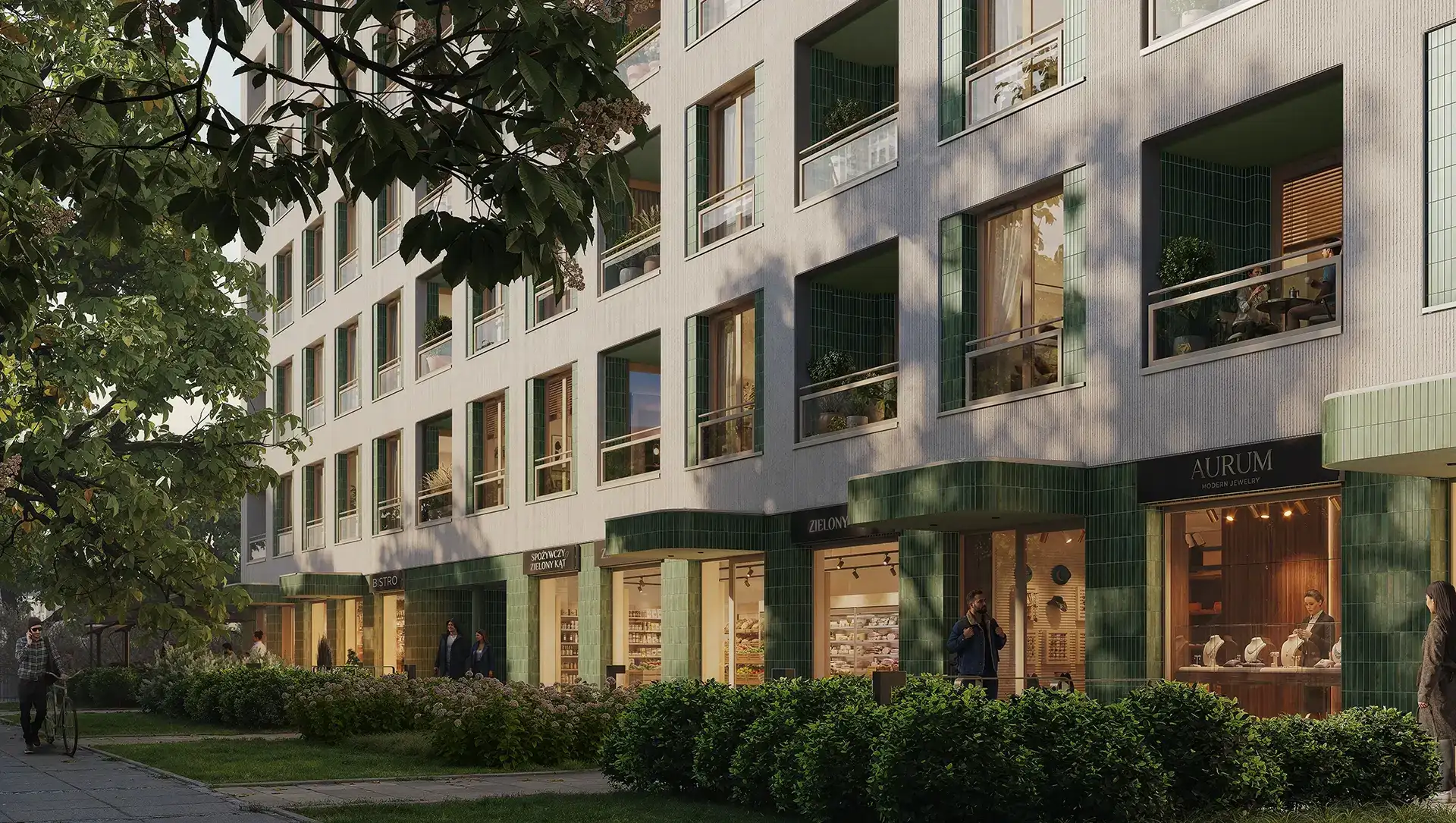 Budynek inwestycji Verdea Żoliborz, Warszawa