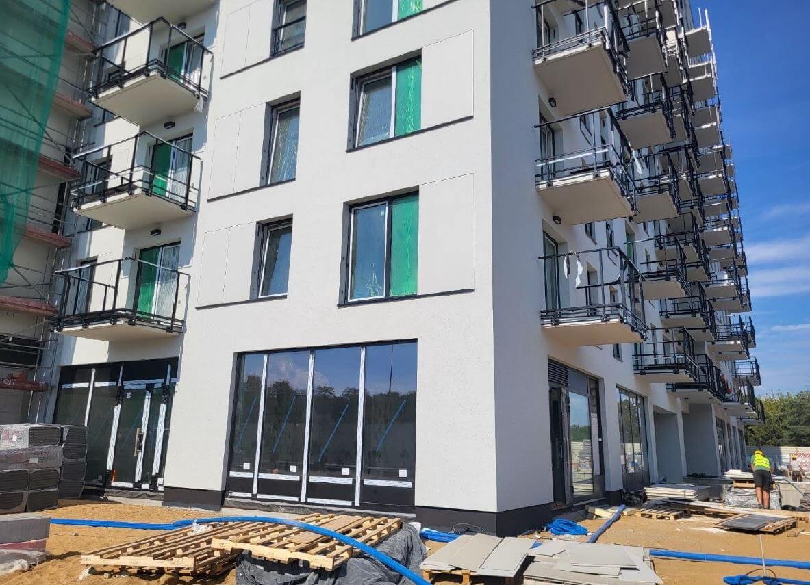 Postęp pracy budowy XYZ Place, Warszawa Wlochy