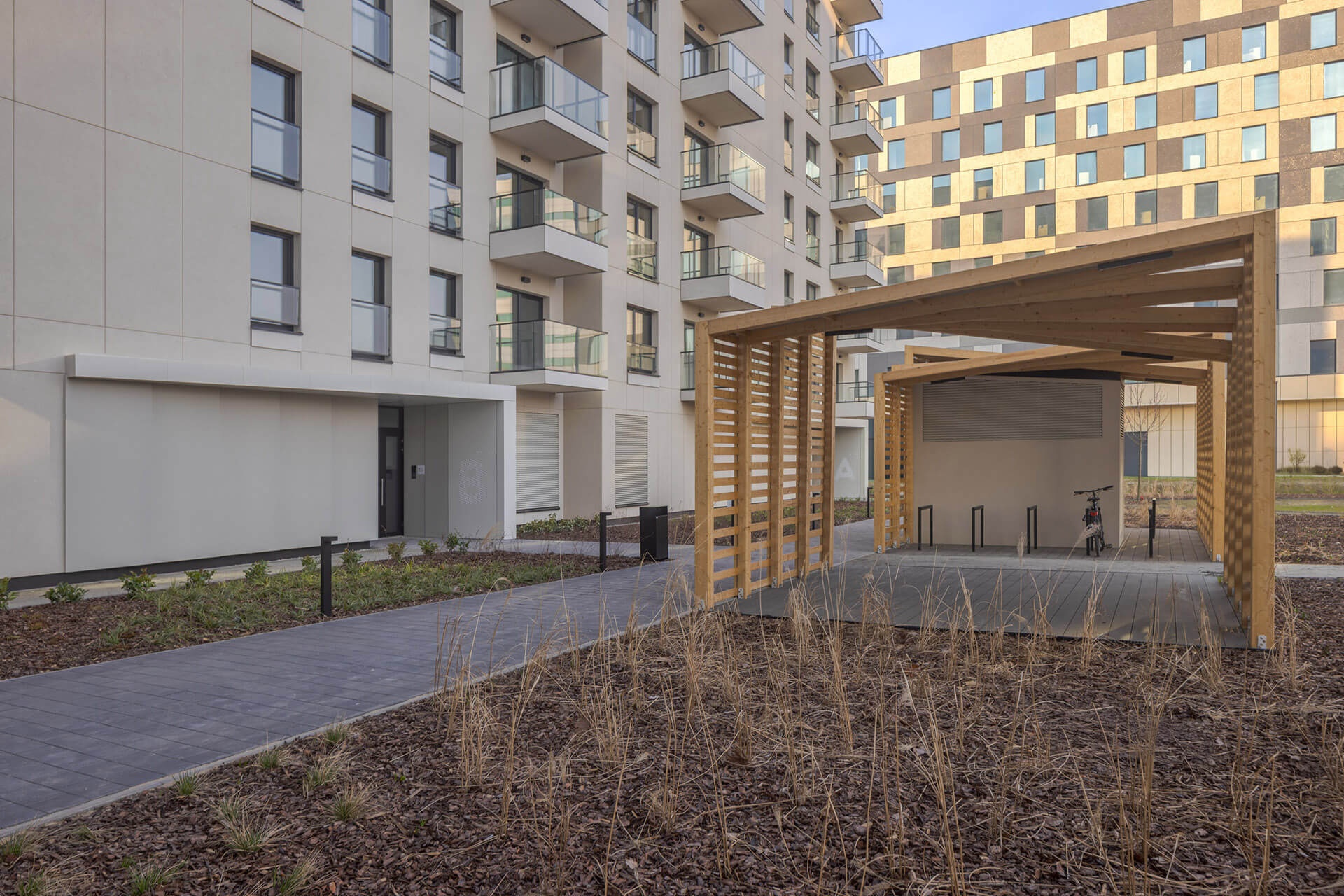 Postęp pracy inwestycji XYZ Place, Warszawa Włochy