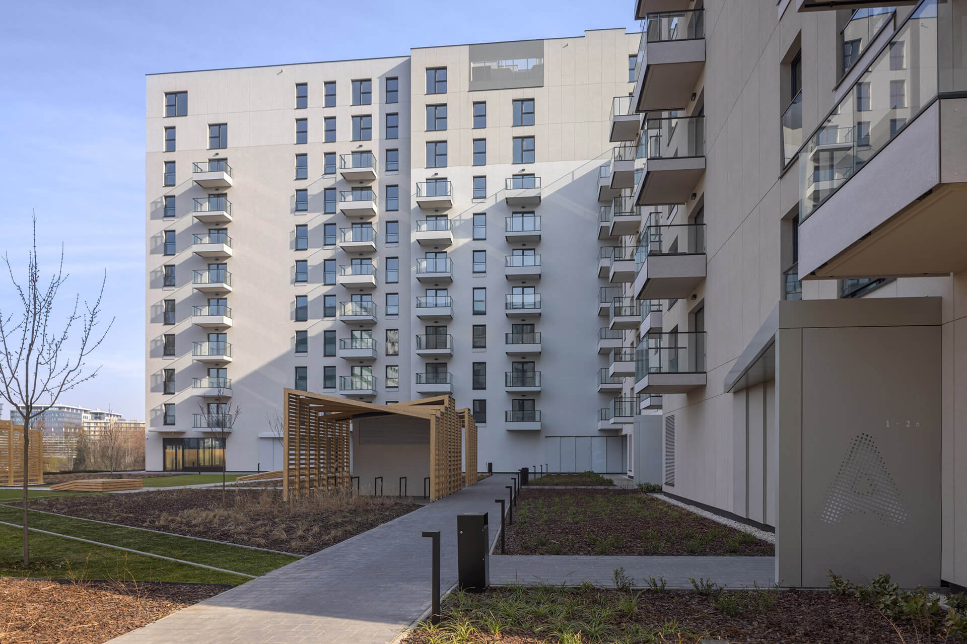 Postęp pracy inwestycji XYZ Place, Warszawa Włochy