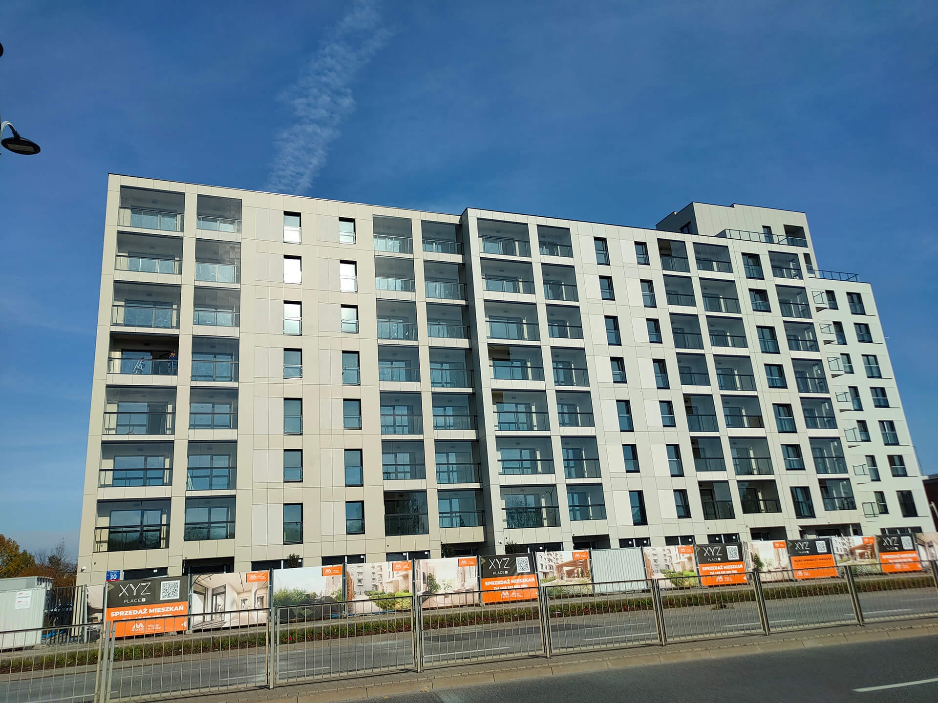 Postęp pracy inwestycji XYZ Place, Warszawa Włochy