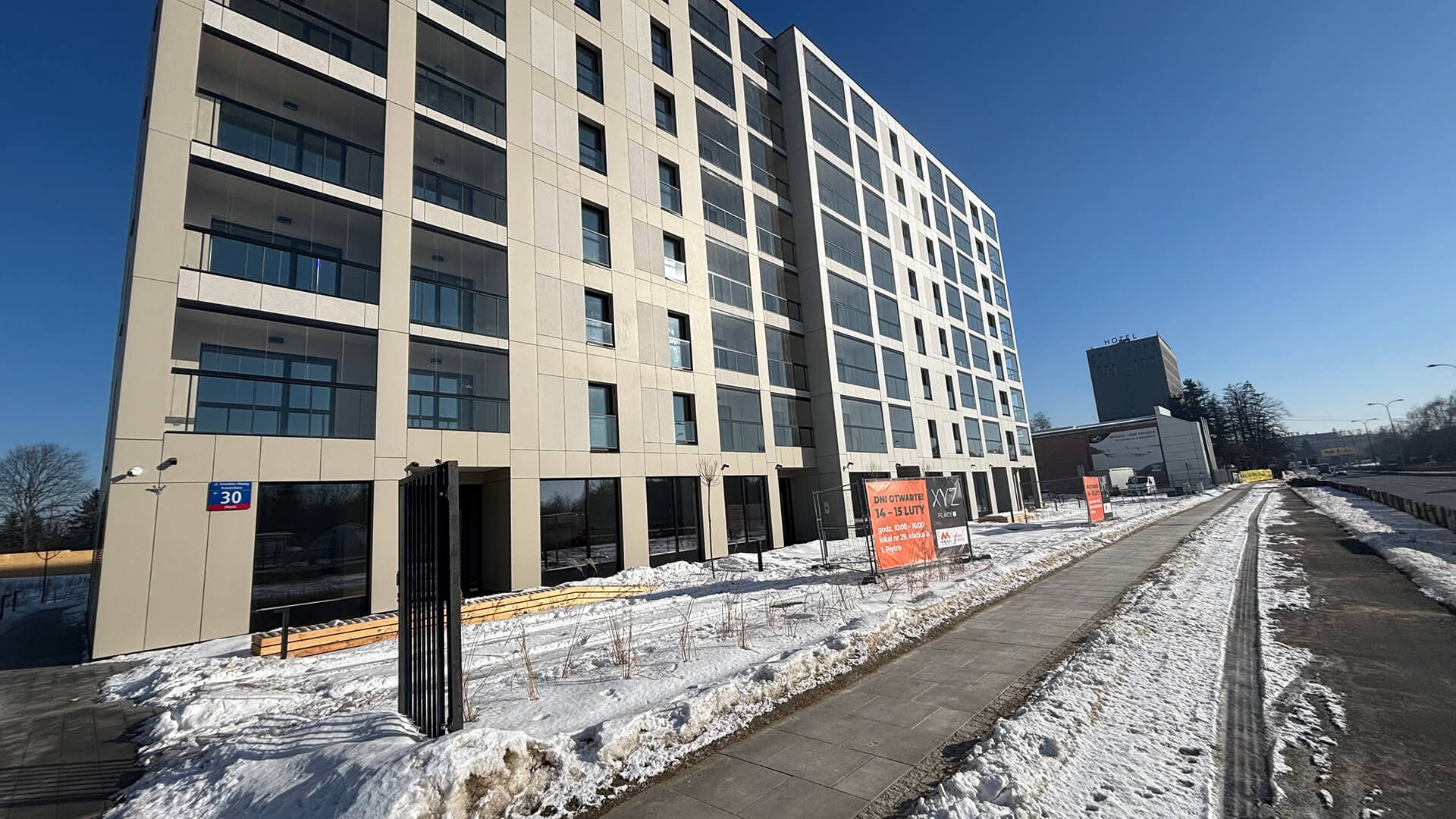 Postęp pracy inwestycji XYZ Place, Warszawa Włochy