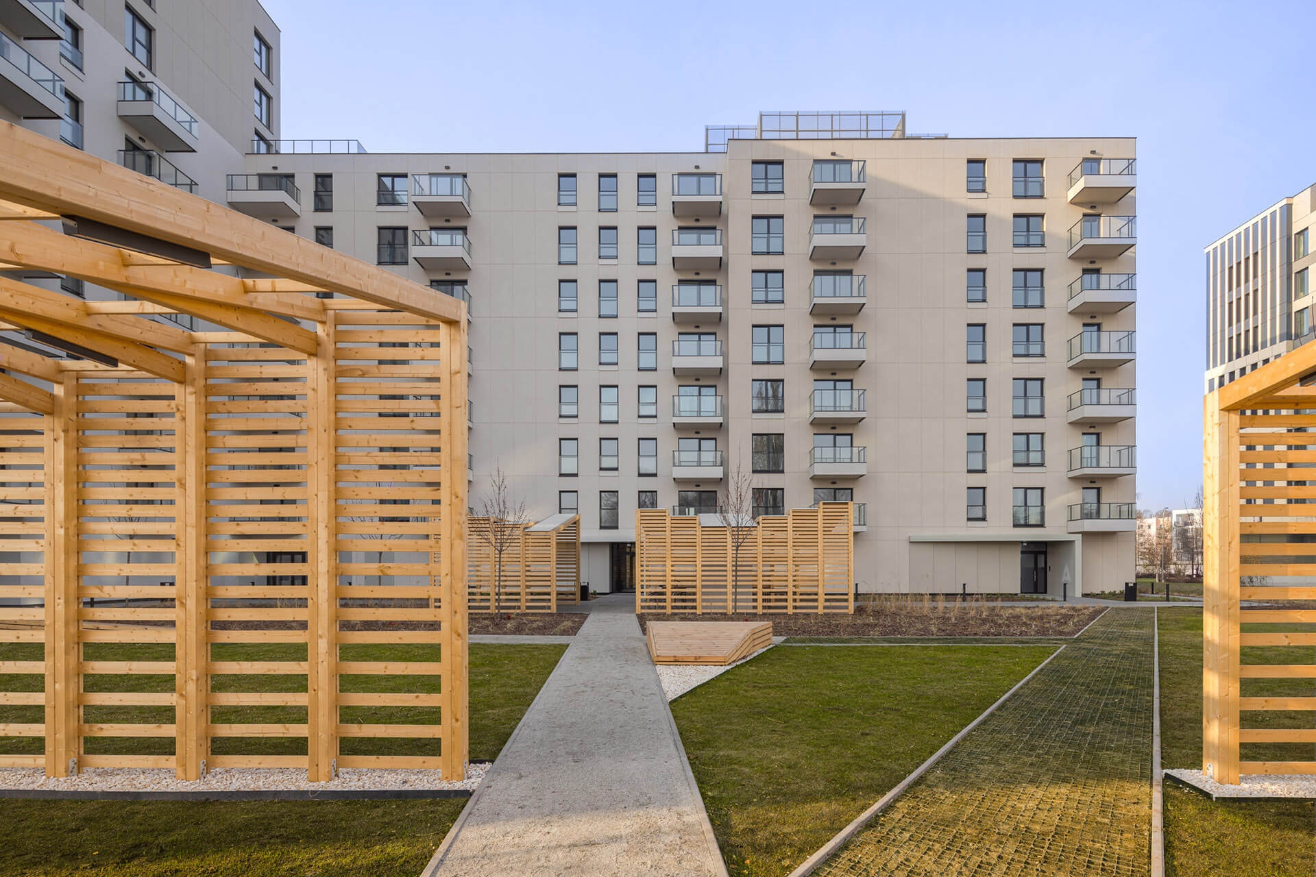 Postęp pracy inwestycji XYZ Place, Warszawa Włochy