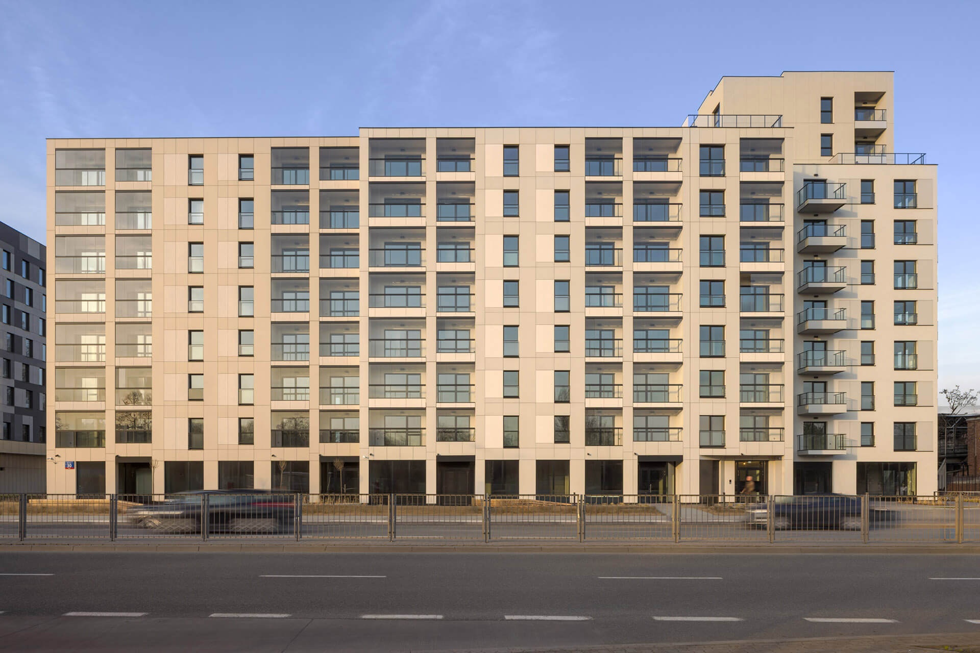 Postęp pracy inwestycji XYZ Place, Warszawa Włochy