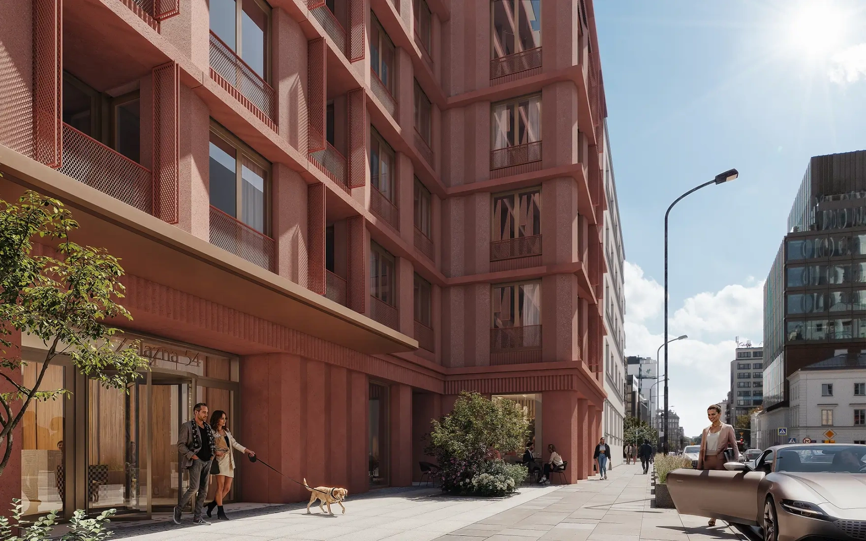 Budynek inwestycji Żelazna 54, Warszawa Wola