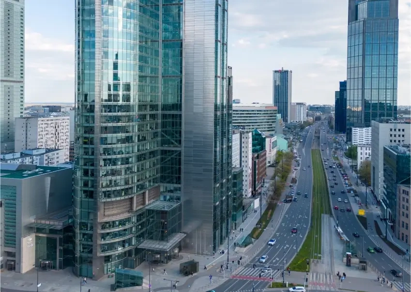 Zdjęcie wieżowca Rondo 1 przy Rondzie ONZ