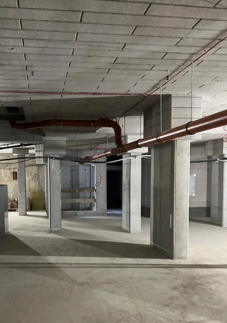 Postęp prac inwestycji Żelazna 54, Warszawa