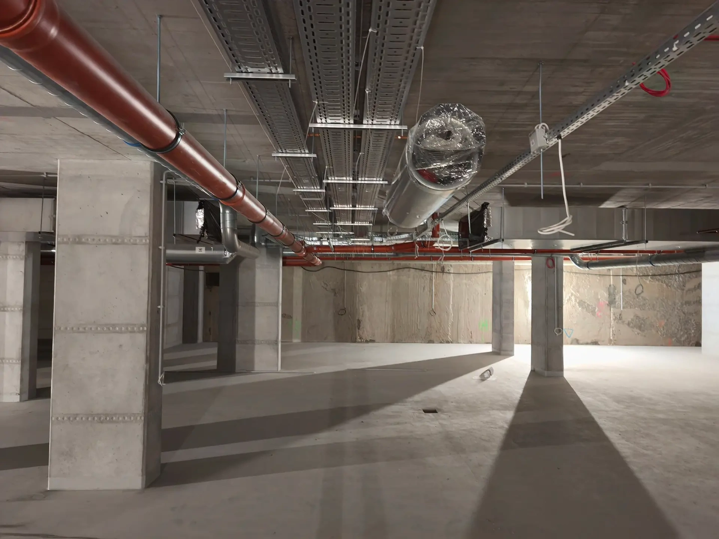 Postęp pracy inwestycji Żelazna 54, Warszawa