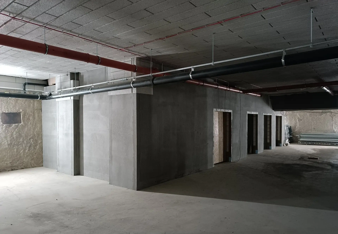 Postęp pracy budowy inwestycji Żelazna 54, Warszawa Wola