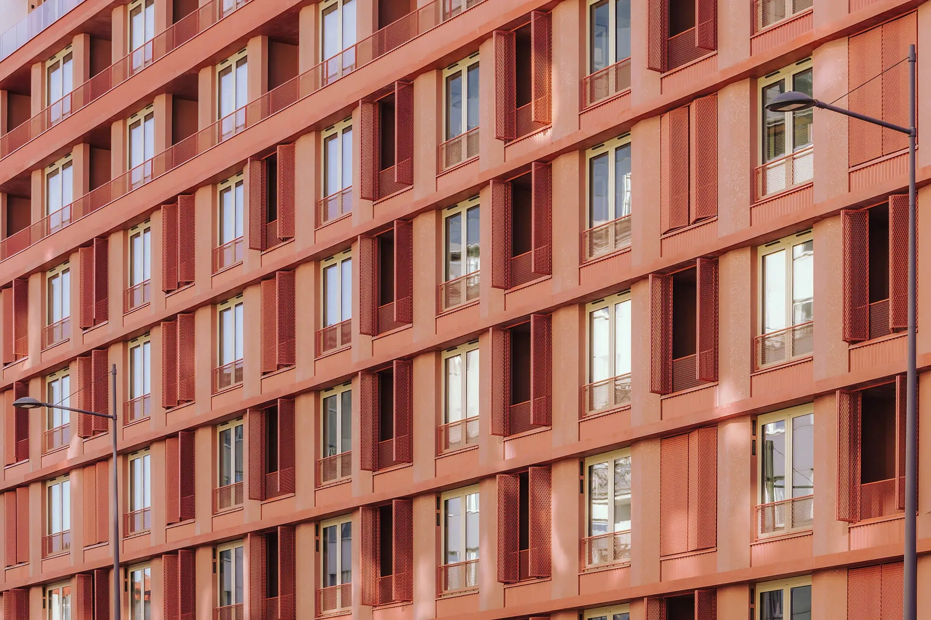 Elewacja inwestycji Żelazna 54, Warszawa Wola