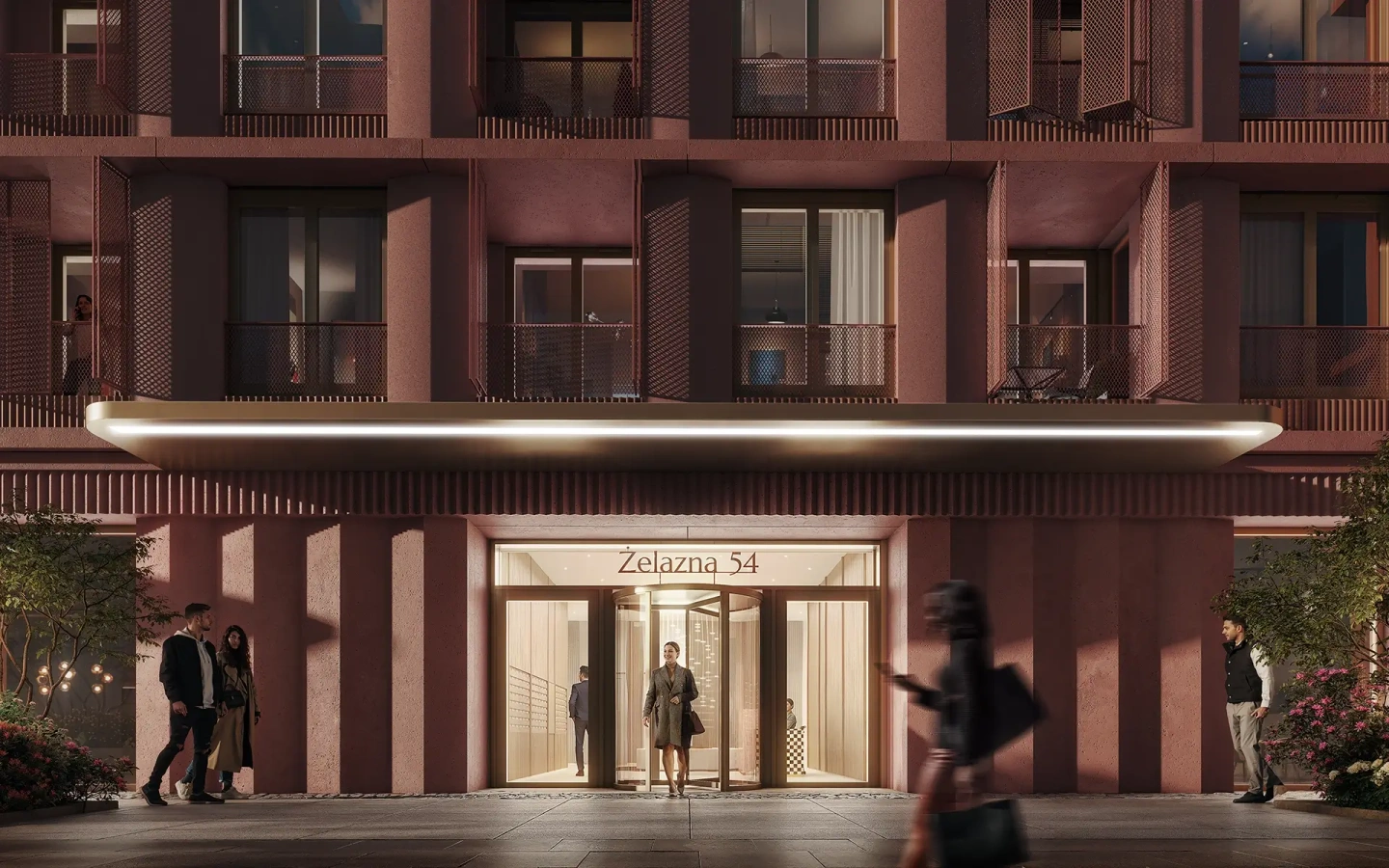 Budynek inwestycji Żelazna 54, Warszawa Wola