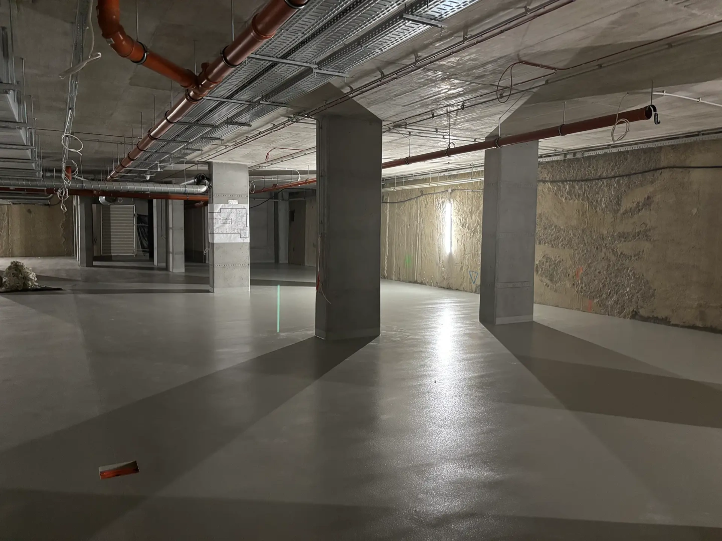 Postęp pracy inwestycji Żelazna 54, Warszawa